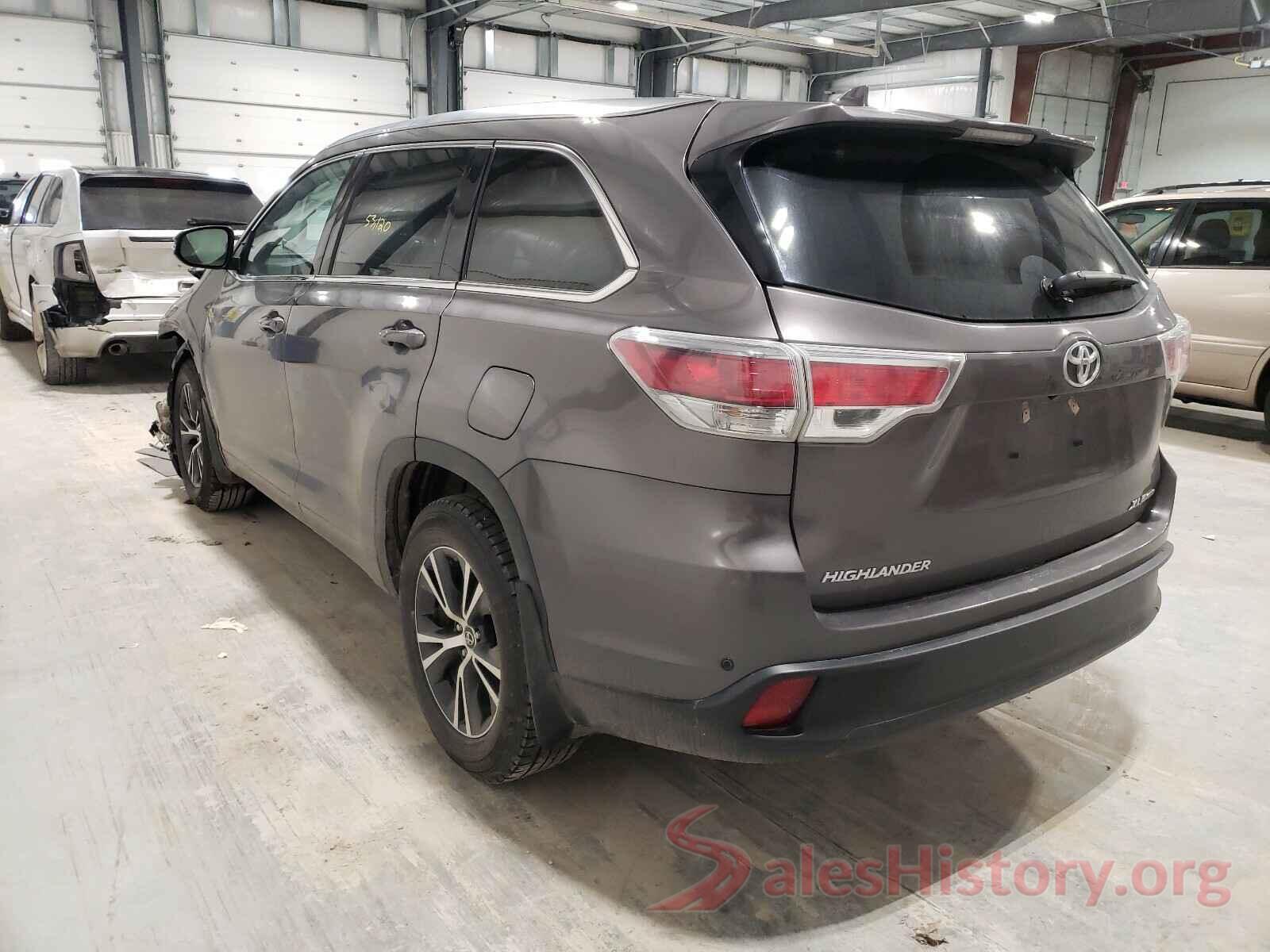 5TDJKRFH9GS320098 2016 TOYOTA HIGHLANDER