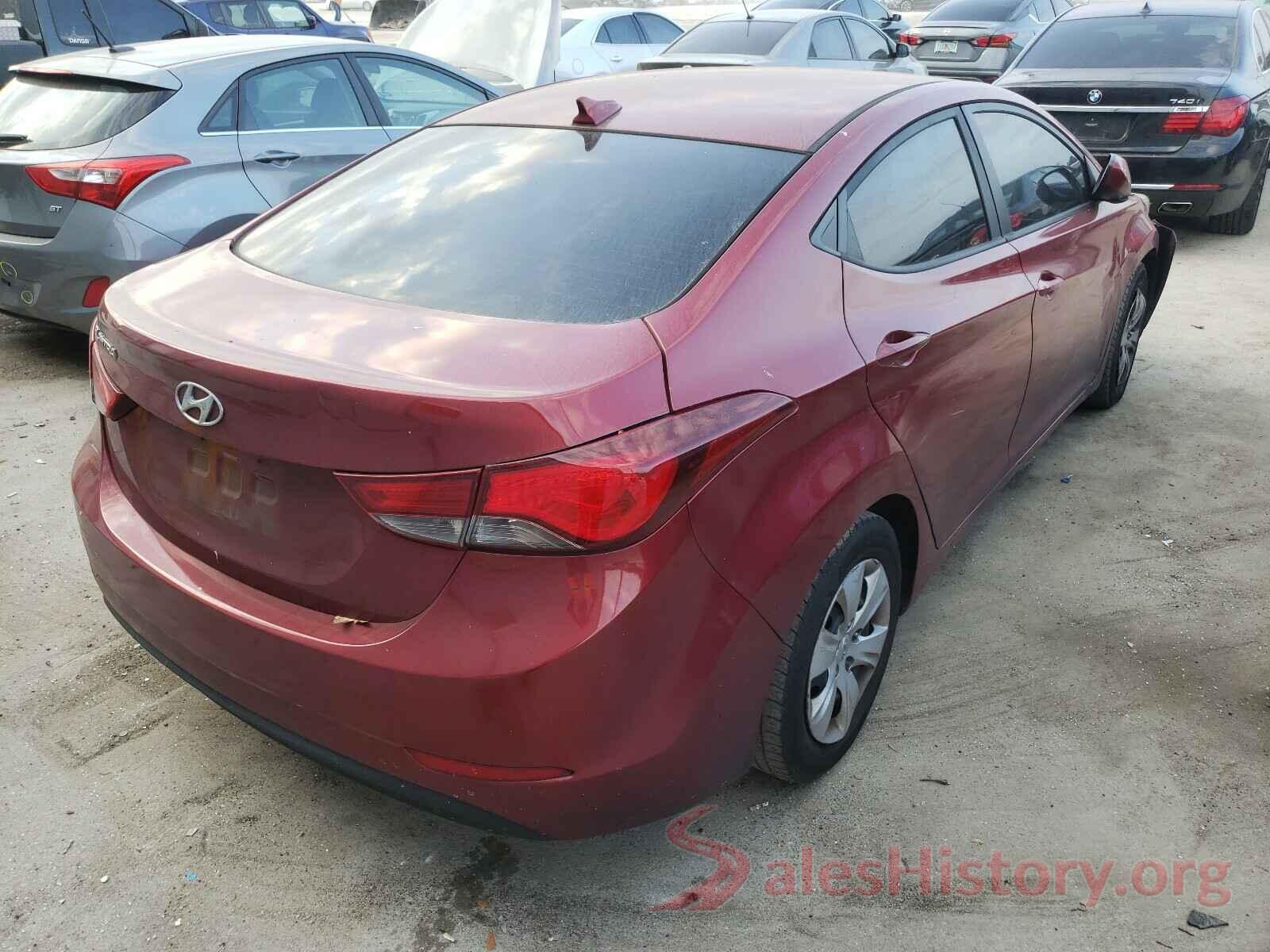 5NPDH4AE5GH776827 2016 HYUNDAI ELANTRA