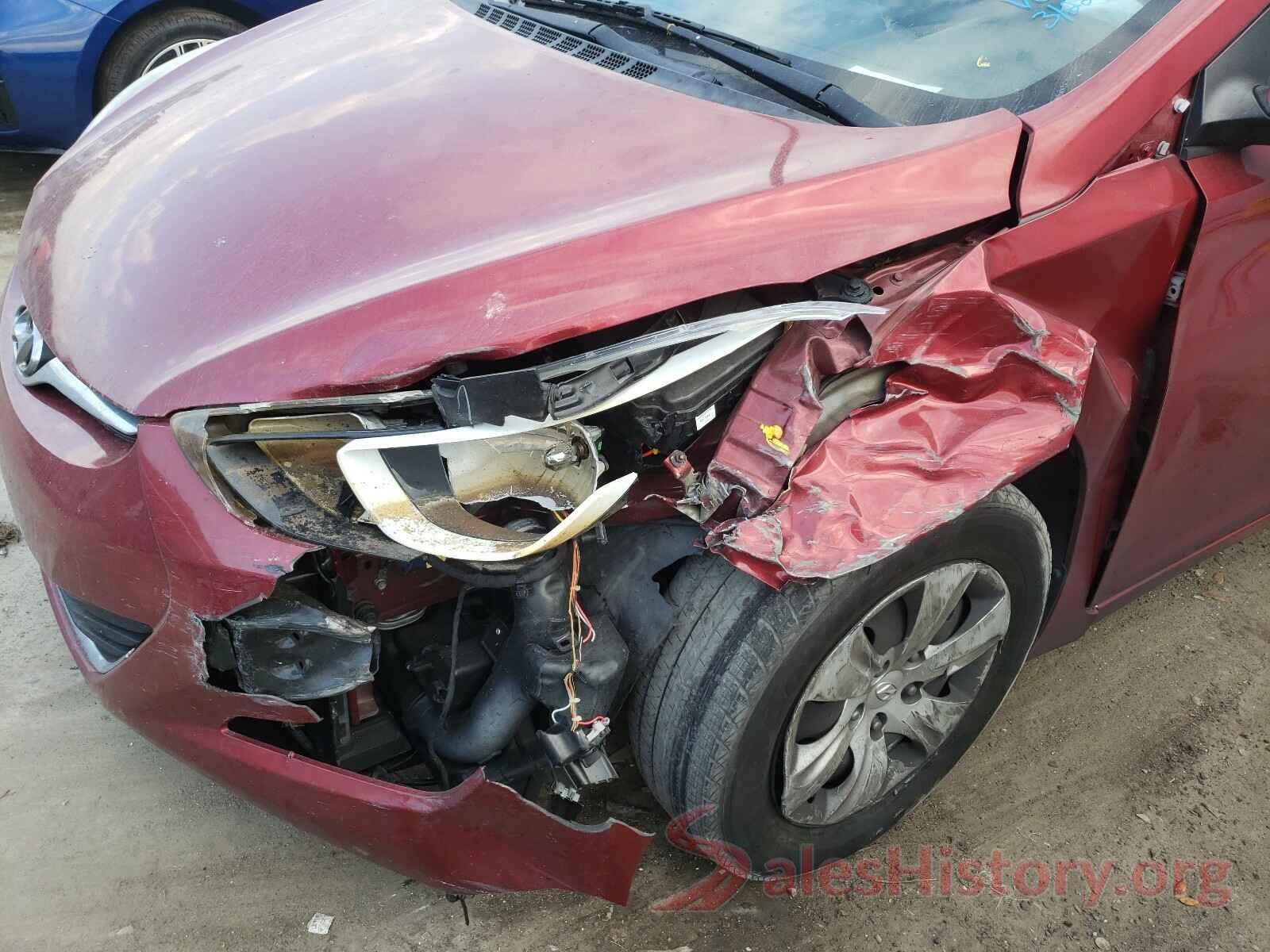 5NPDH4AE5GH776827 2016 HYUNDAI ELANTRA