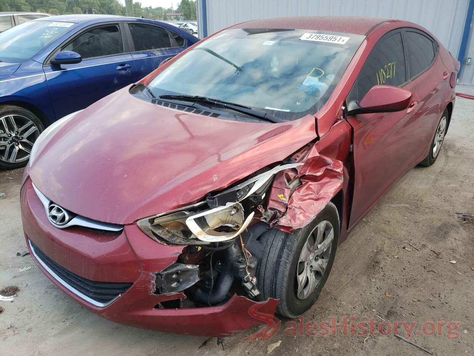 5NPDH4AE5GH776827 2016 HYUNDAI ELANTRA