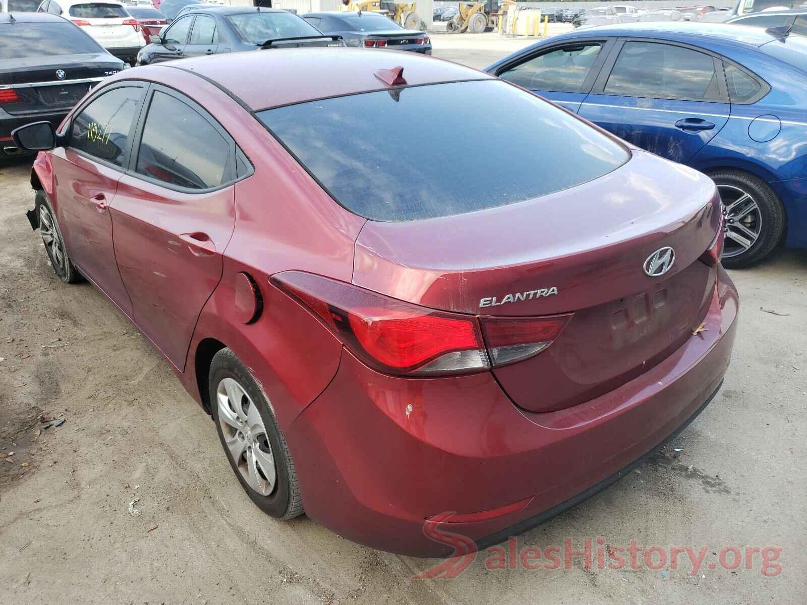 5NPDH4AE5GH776827 2016 HYUNDAI ELANTRA