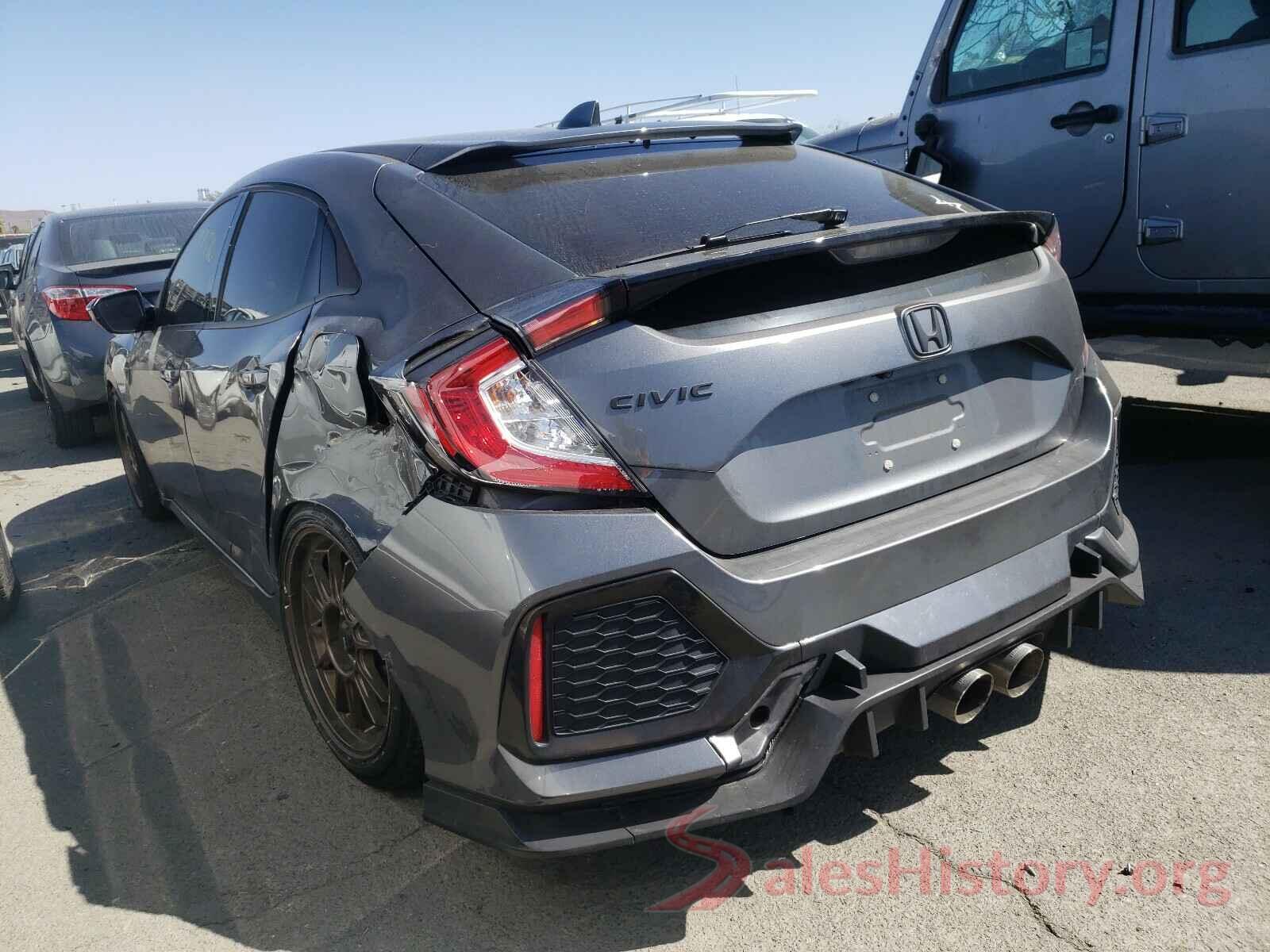 SHHFK7H28HU425383 2017 HONDA CIVIC