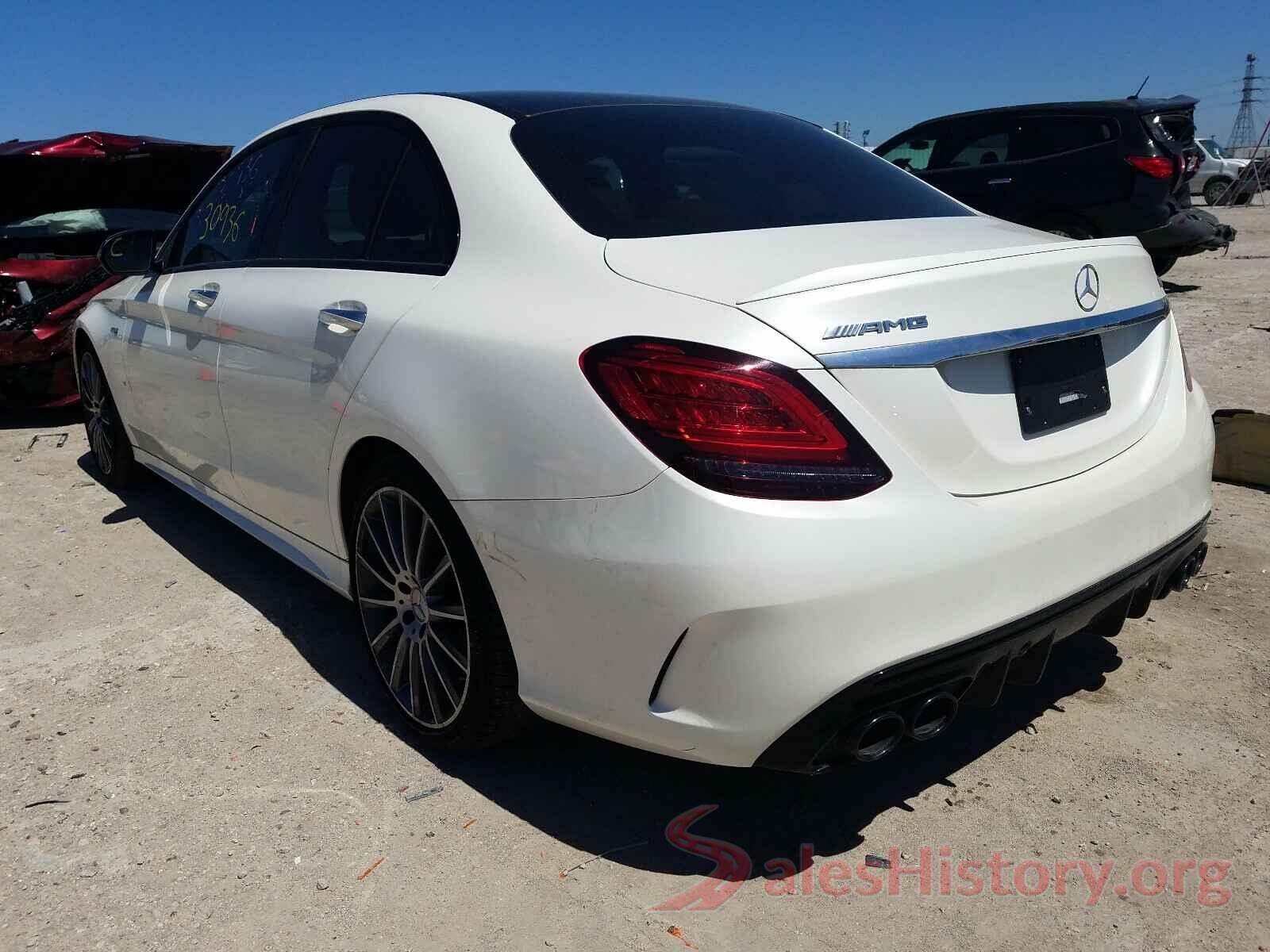 55SWF6EB4KU284838 2019 MERCEDES-BENZ C CLASS