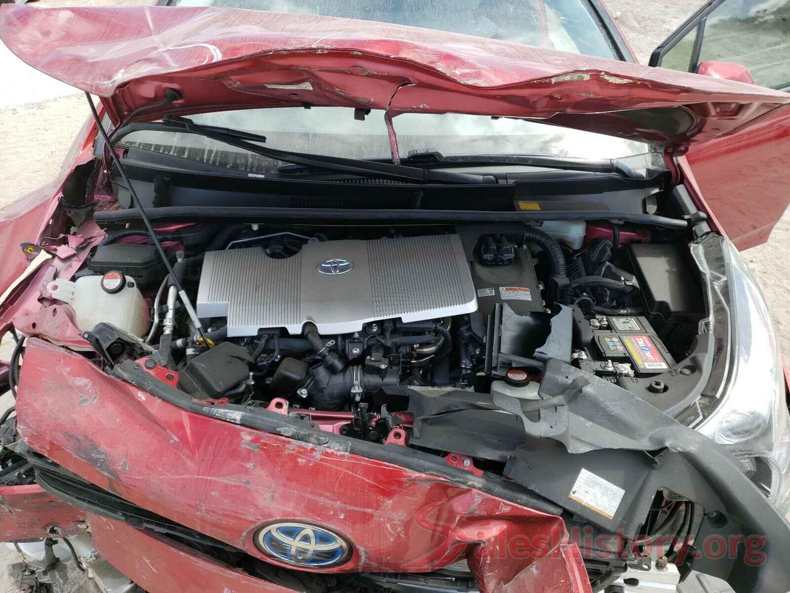 JTDKARFU8G3502204 2016 TOYOTA PRIUS