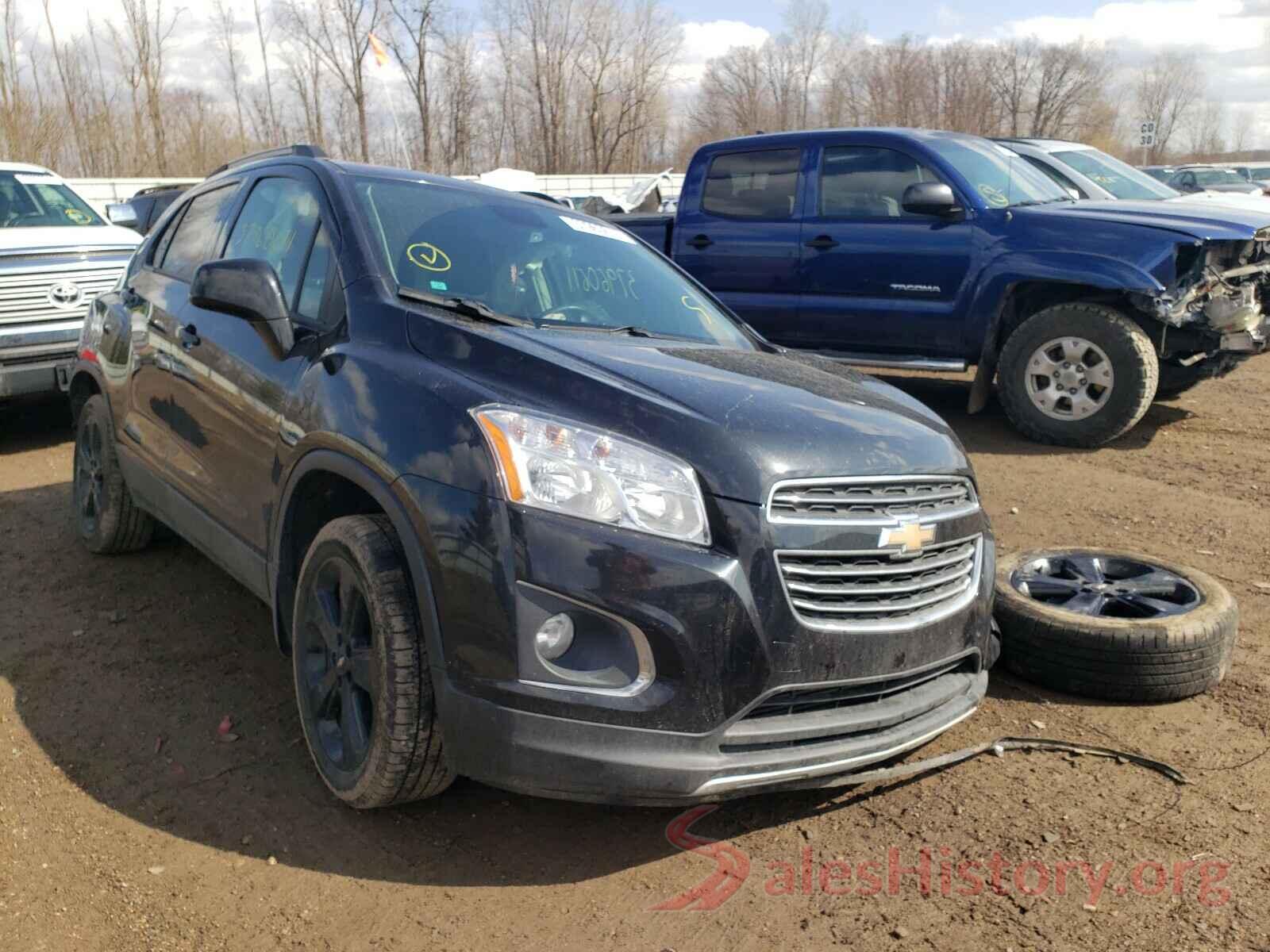 KL7CJRSB3GB637876 2016 CHEVROLET TRAX