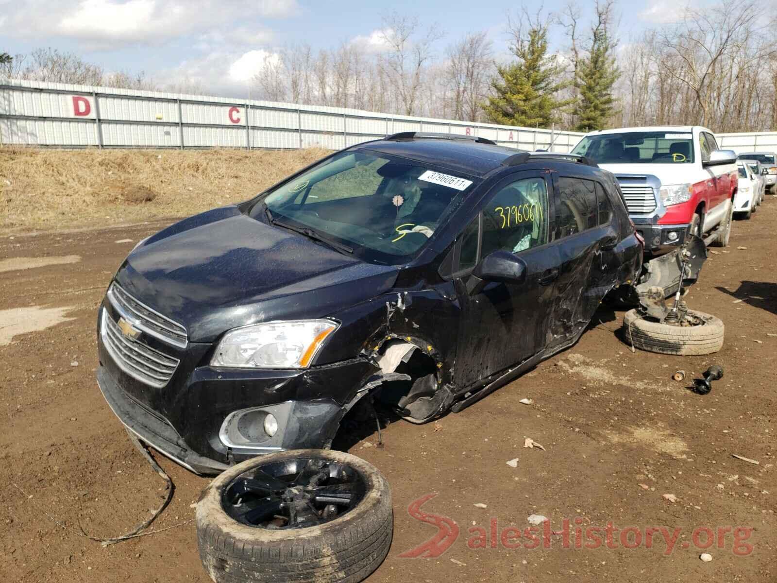 KL7CJRSB3GB637876 2016 CHEVROLET TRAX