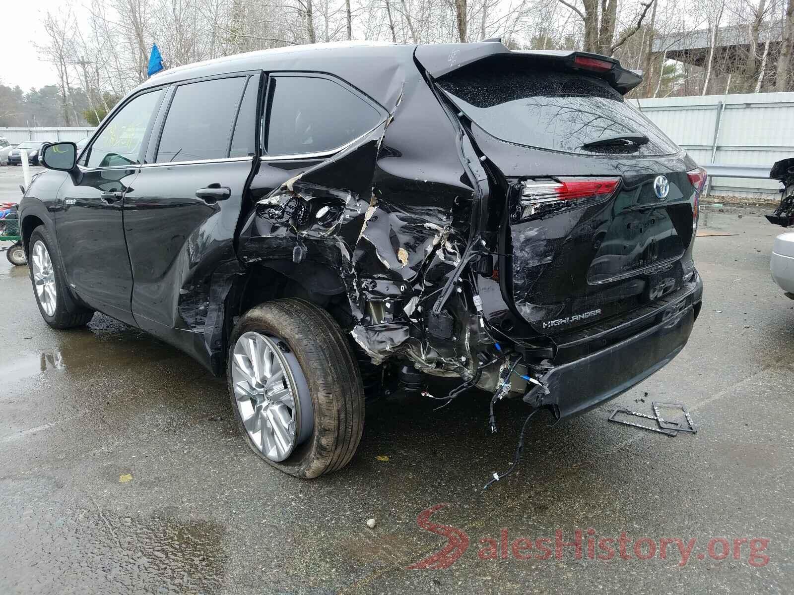 5TDXBRCHXLS008302 2020 TOYOTA HIGHLANDER