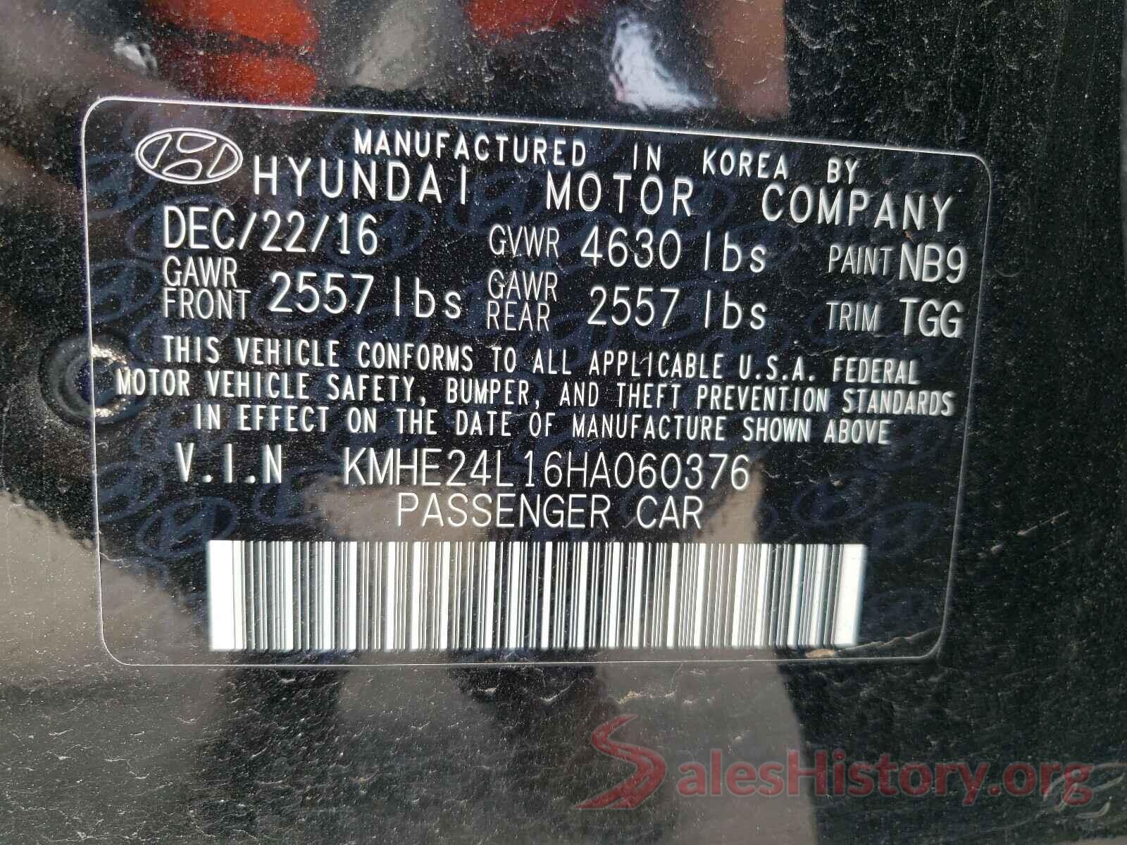 KMHE24L16HA060376 2017 HYUNDAI SONATA