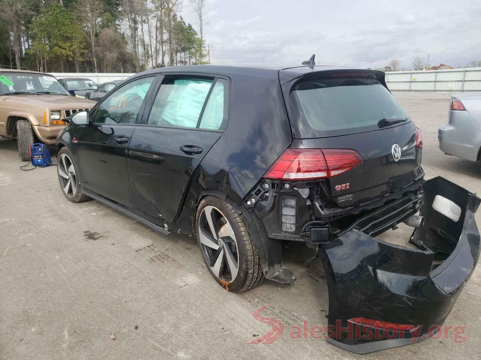 3VW6T7AU1LM016637 2020 VOLKSWAGEN GTI