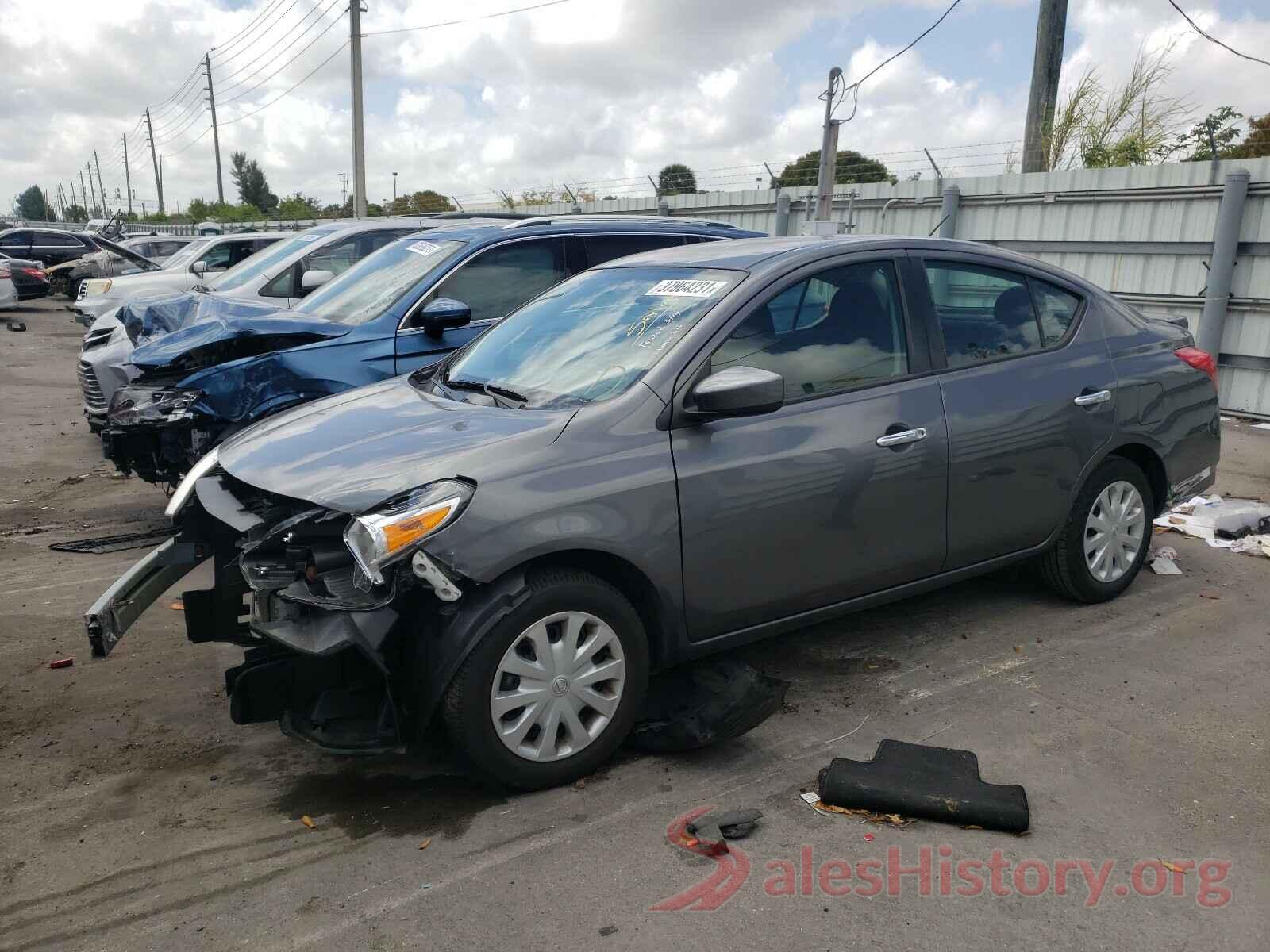 3N1CN7AP2KL859909 2019 NISSAN VERSA