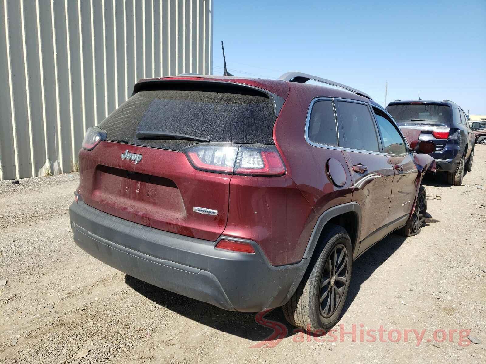 1C4PJLLB0KD151734 2019 JEEP CHEROKEE