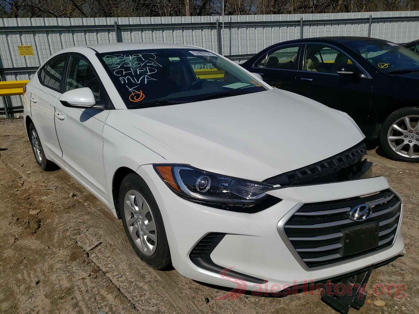 5NPD74LFXJH400673 2018 HYUNDAI ELANTRA