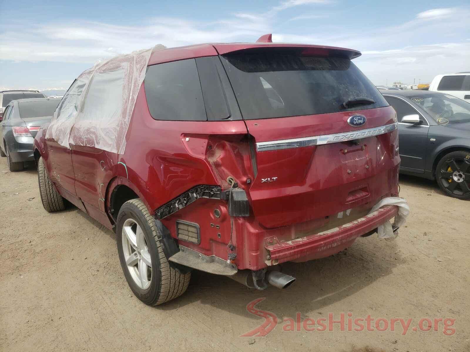 1FM5K8DH9HGA84574 2017 FORD EXPLORER