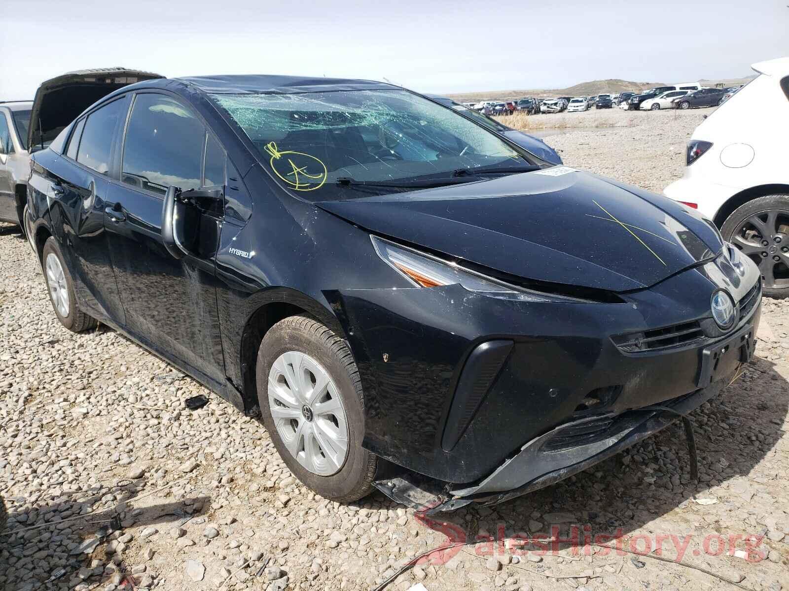 JTDKARFU9K3078332 2019 TOYOTA PRIUS