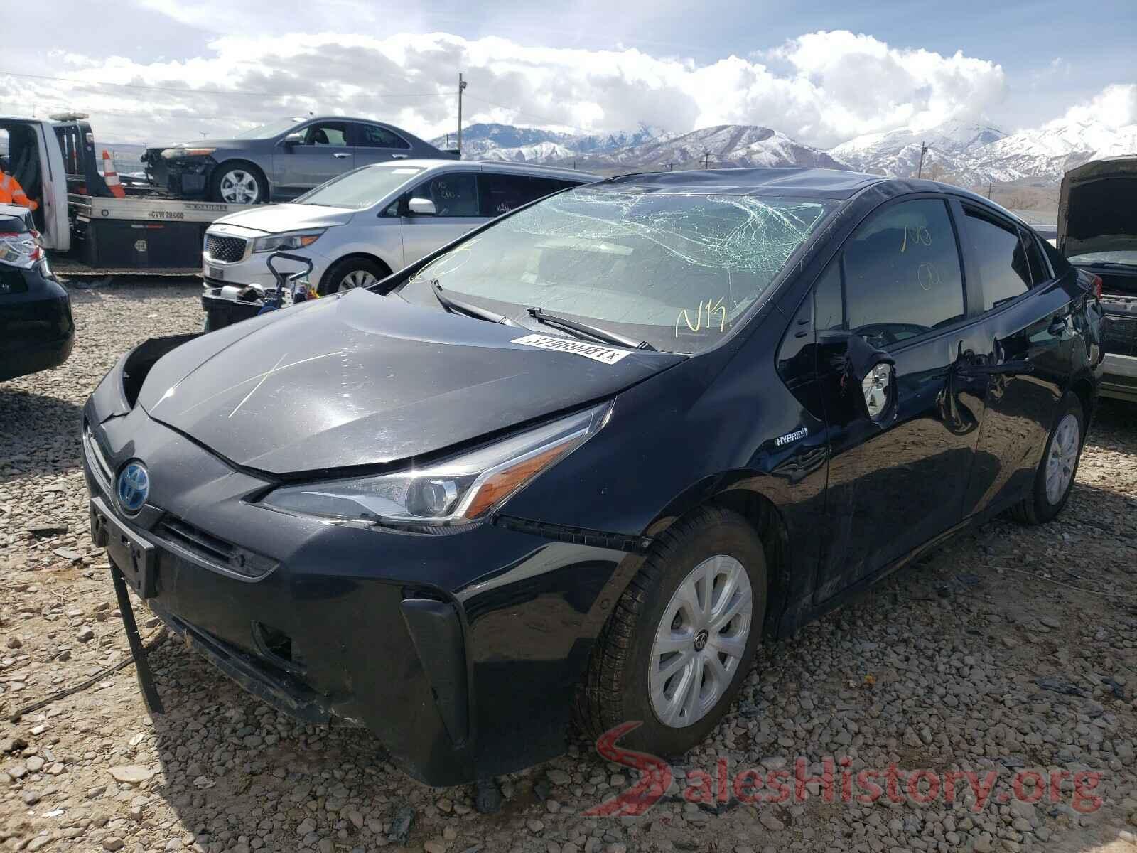 JTDKARFU9K3078332 2019 TOYOTA PRIUS