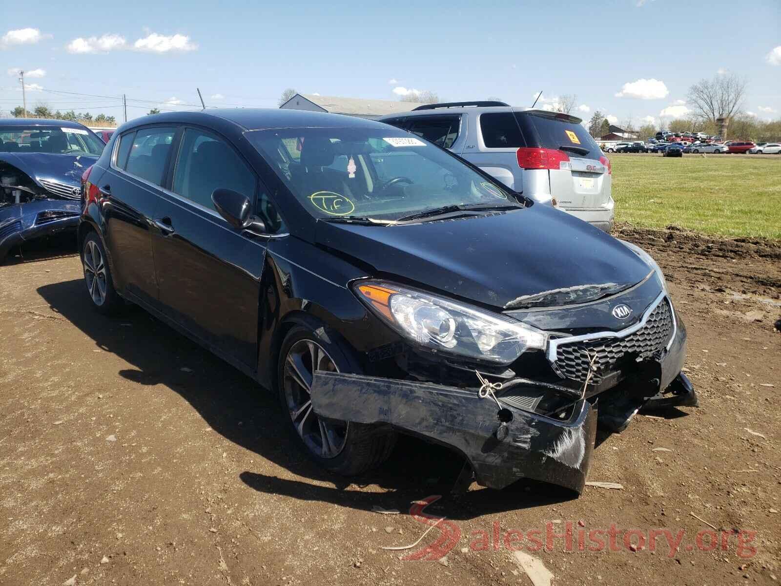 KNAFX5A86G5628744 2016 KIA FORTE