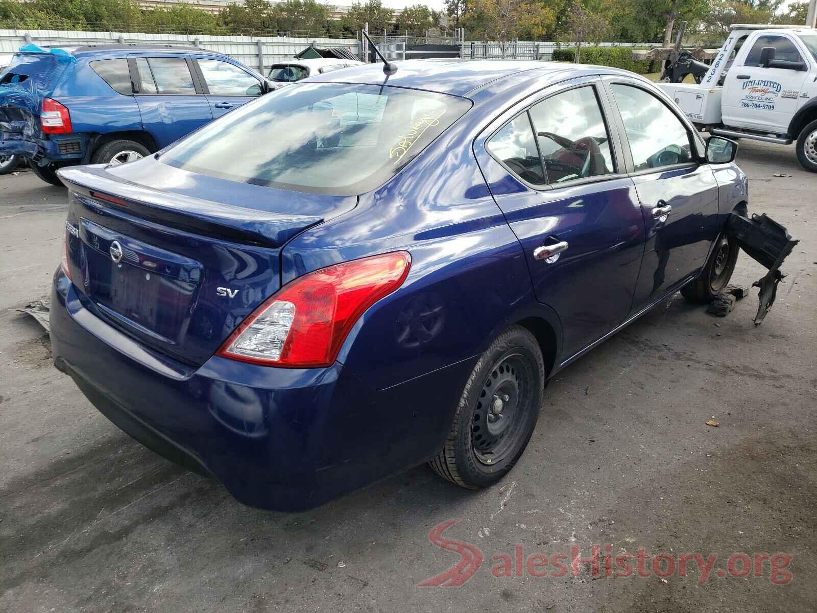 3N1CN7AP7KL854799 2019 NISSAN VERSA