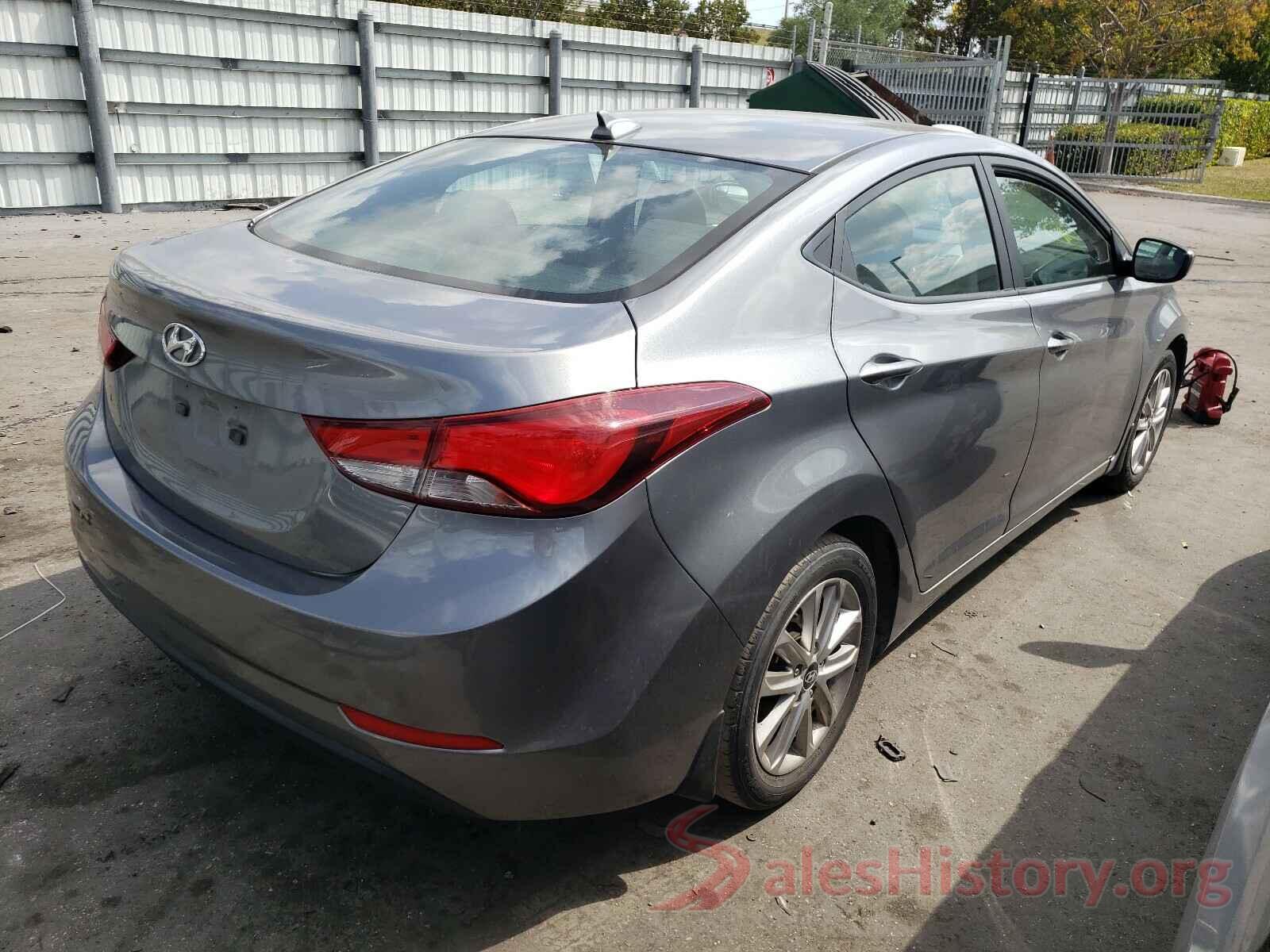 KMHDH4AE9GU568208 2016 HYUNDAI ELANTRA