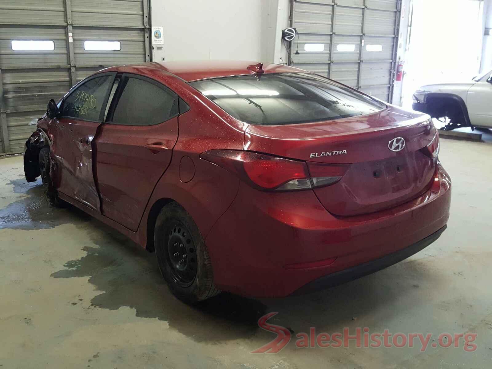 5NPDH4AE1GH783516 2016 HYUNDAI ELANTRA