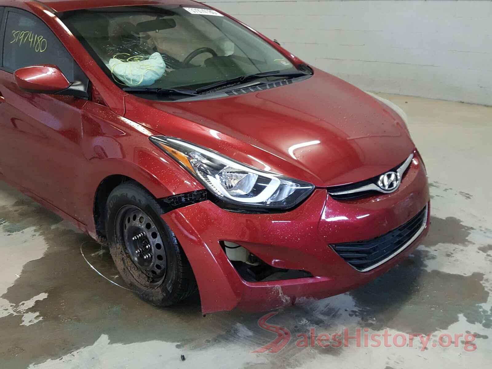 5NPDH4AE1GH783516 2016 HYUNDAI ELANTRA