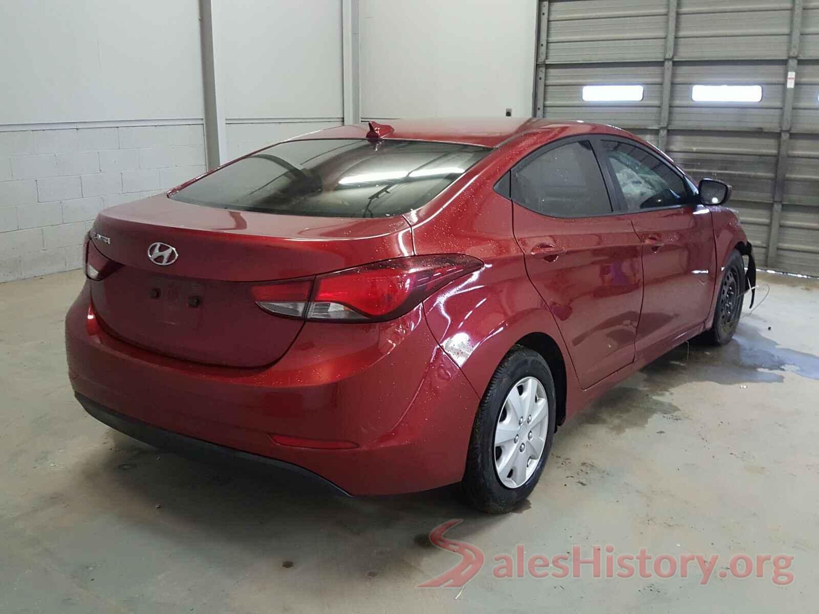 5NPDH4AE1GH783516 2016 HYUNDAI ELANTRA