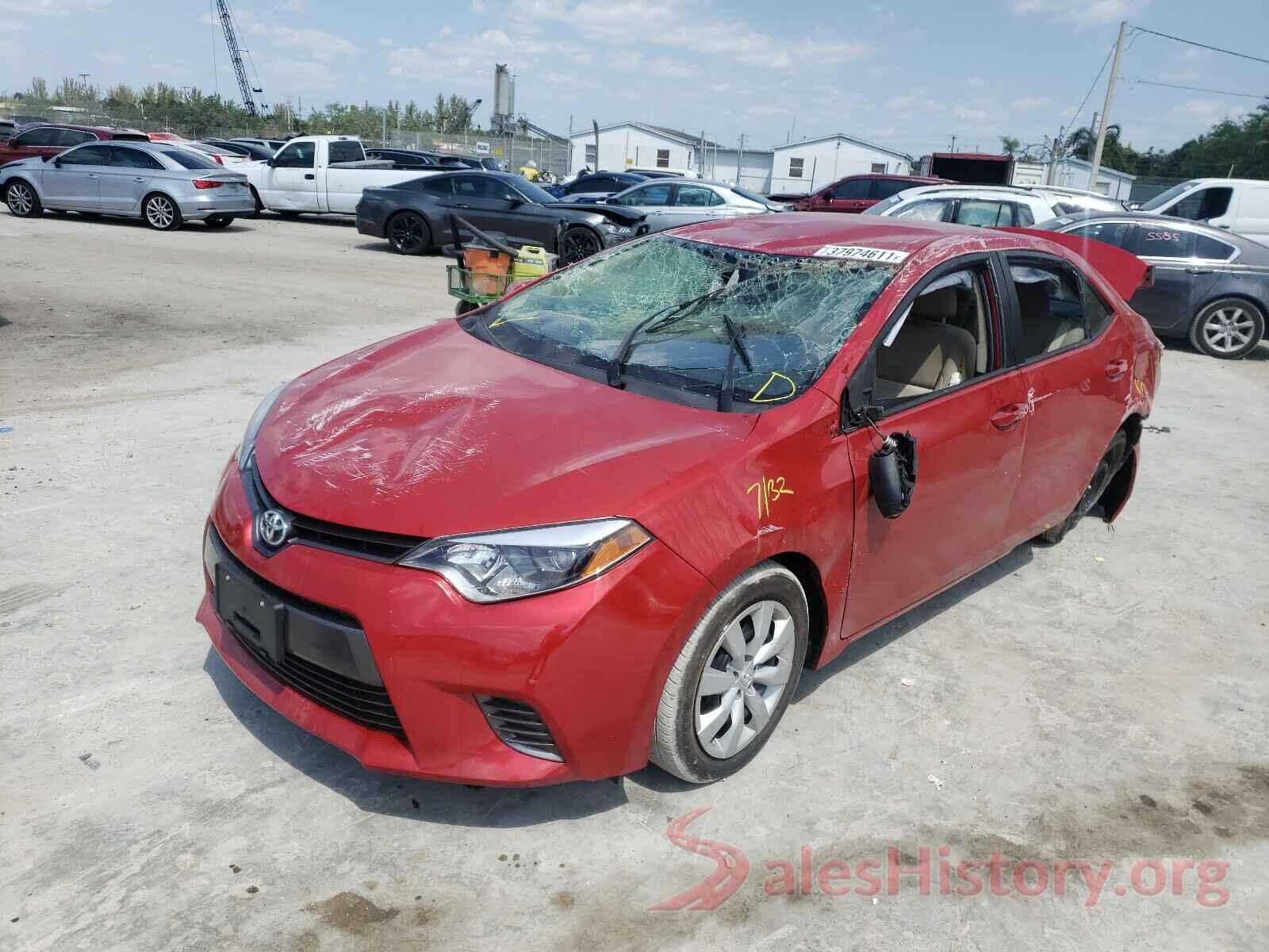 2T1BURHE3GC716473 2016 TOYOTA COROLLA