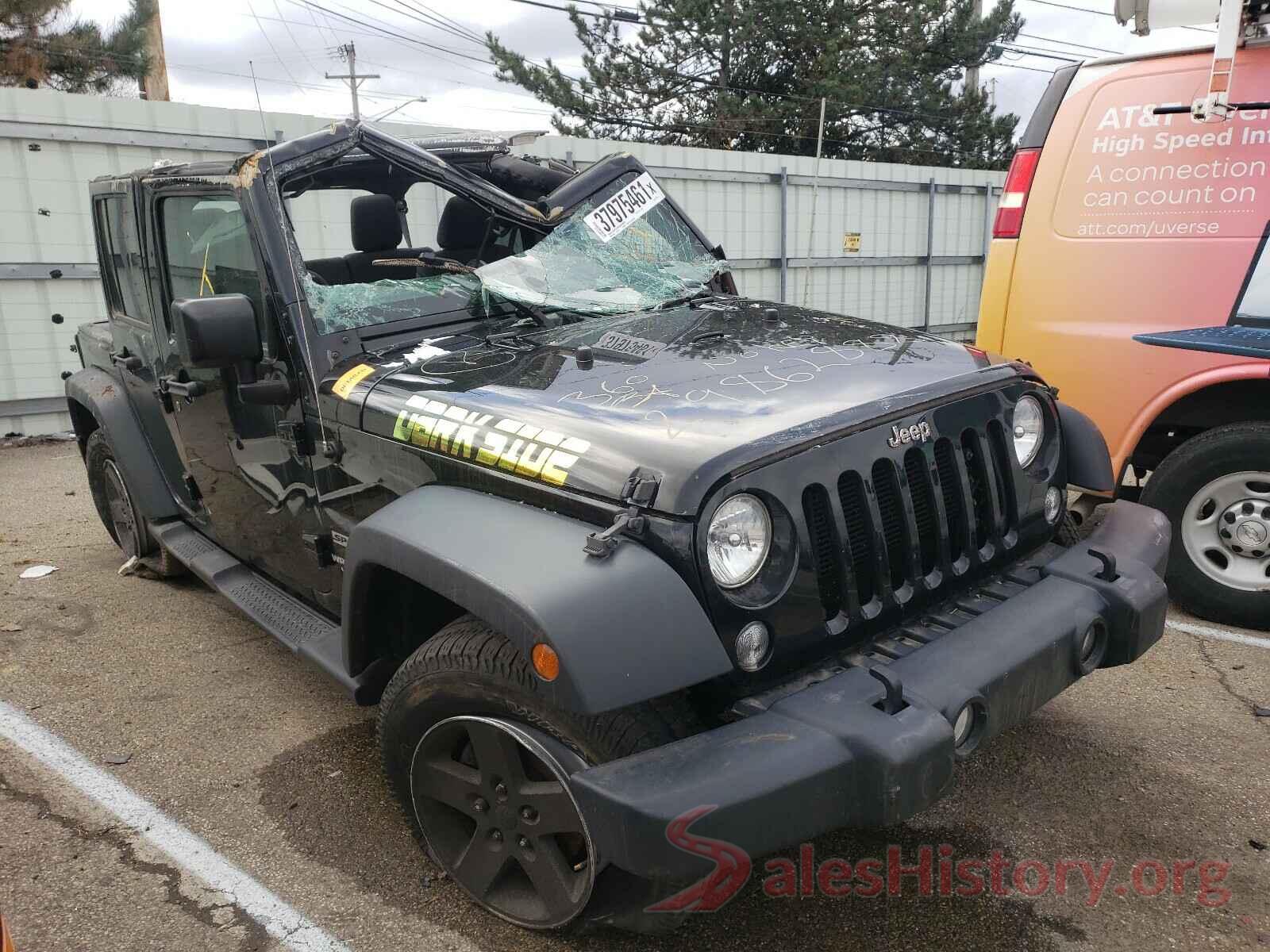 1C4BJWDG7HL592412 2017 JEEP WRANGLER