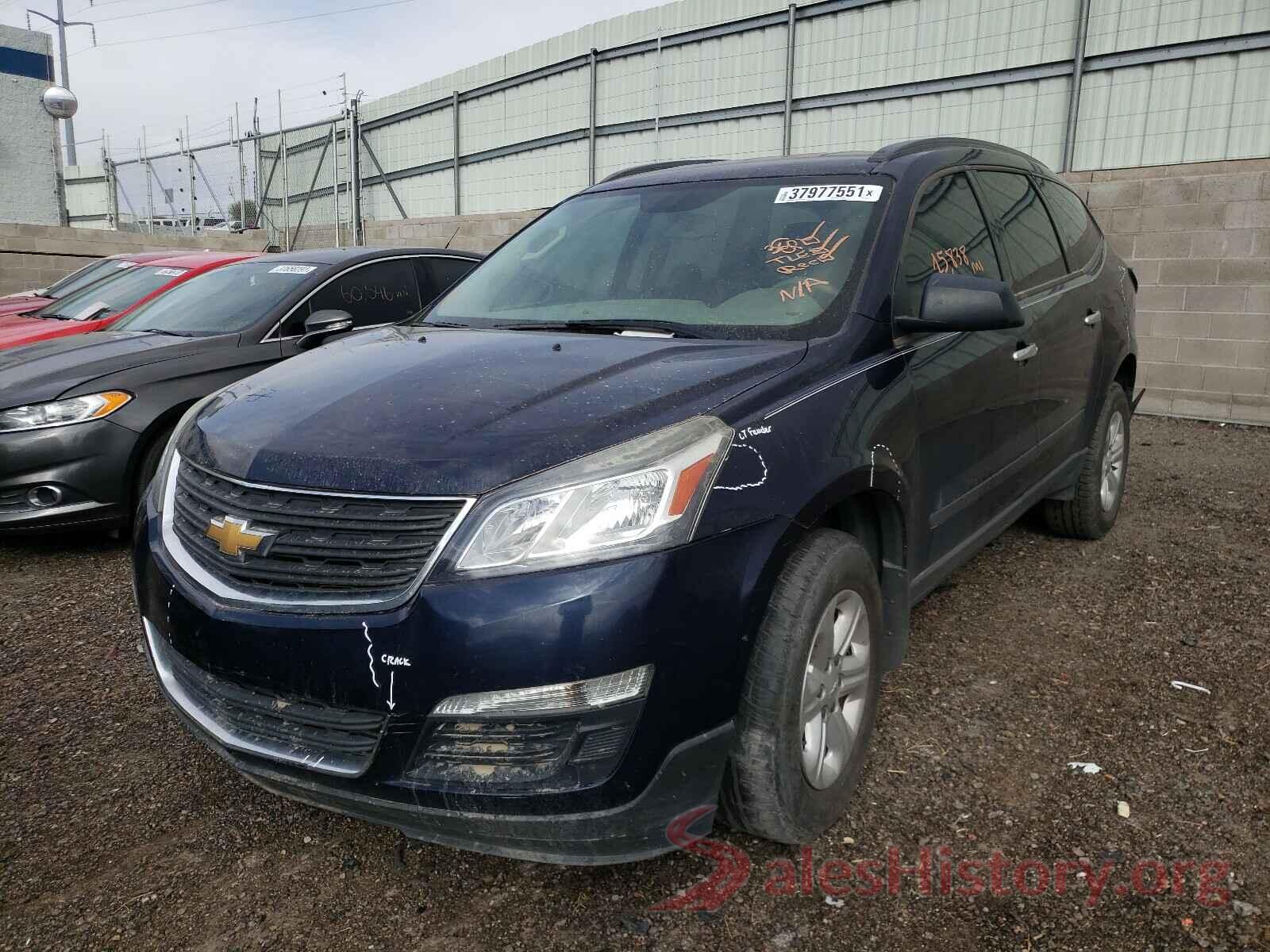 1GNKRFED1GJ293481 2016 CHEVROLET TRAVERSE