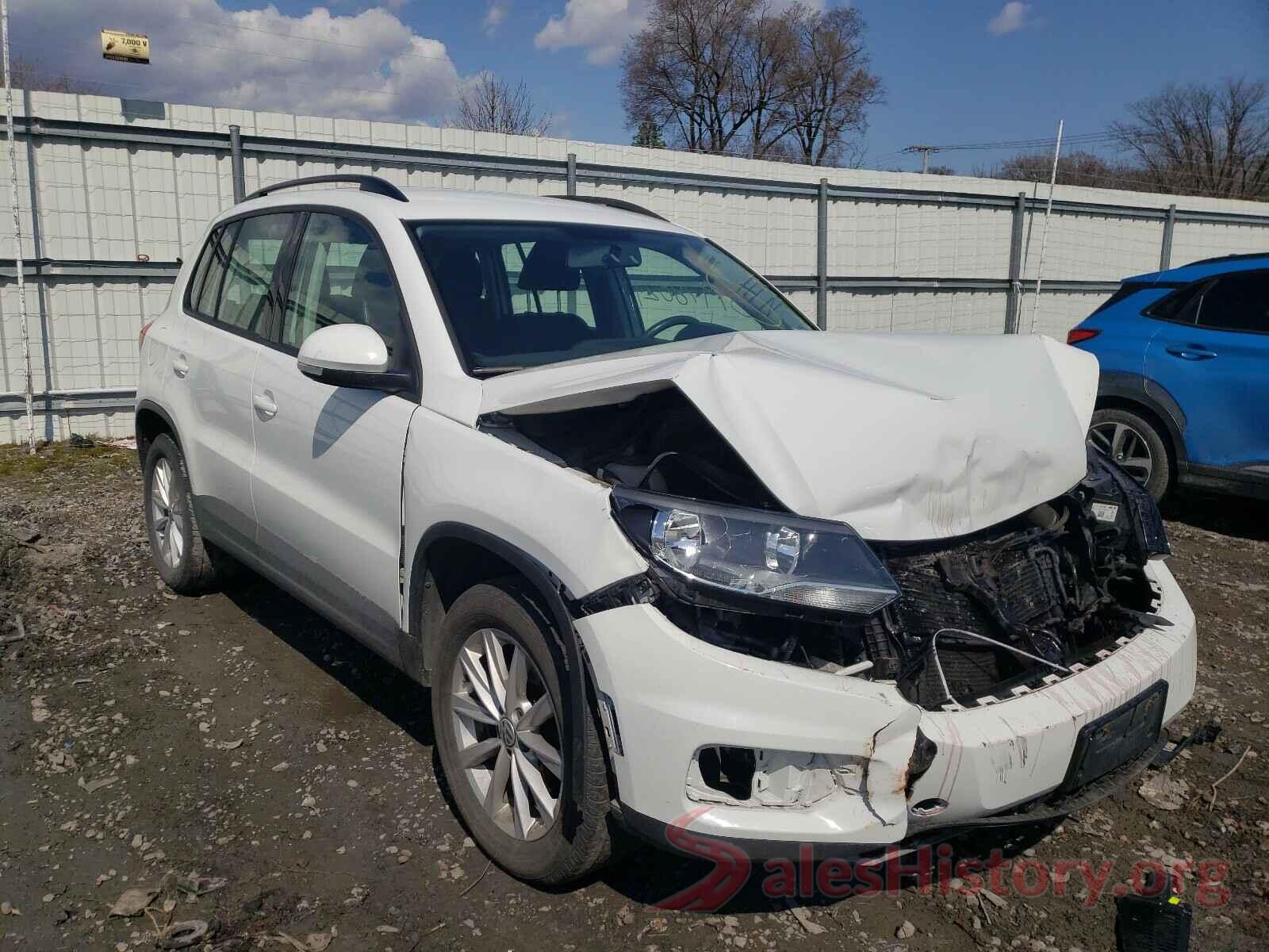 WVGBV7AX9HK043018 2017 VOLKSWAGEN TIGUAN