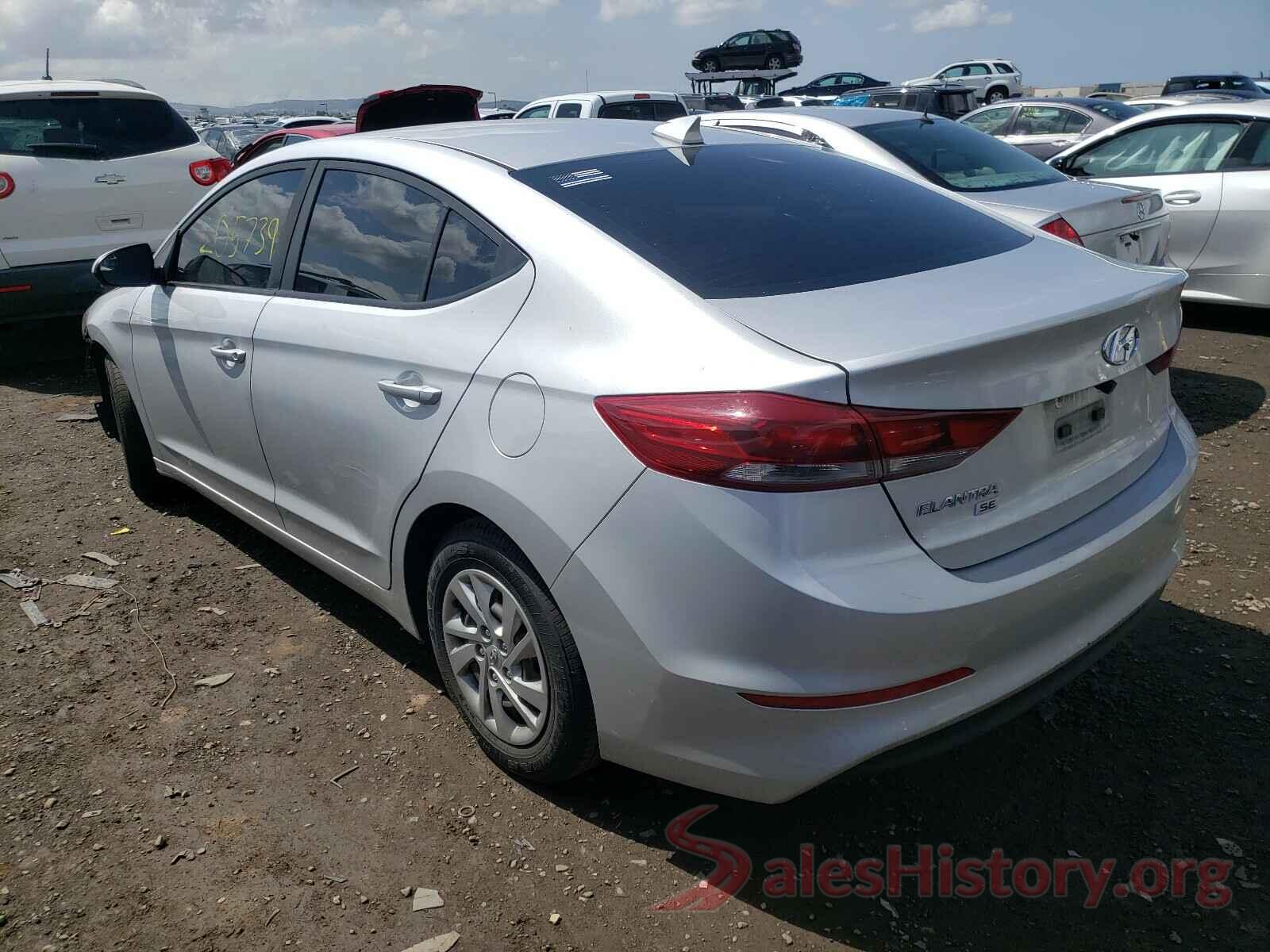 KMHD74LF6HU093269 2017 HYUNDAI ELANTRA