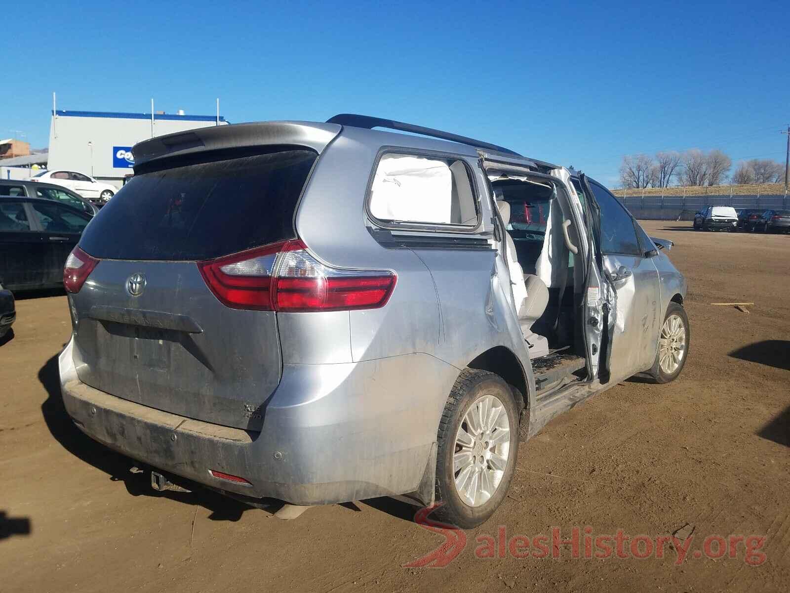 5TDDK3DCXGS130120 2016 TOYOTA SIENNA