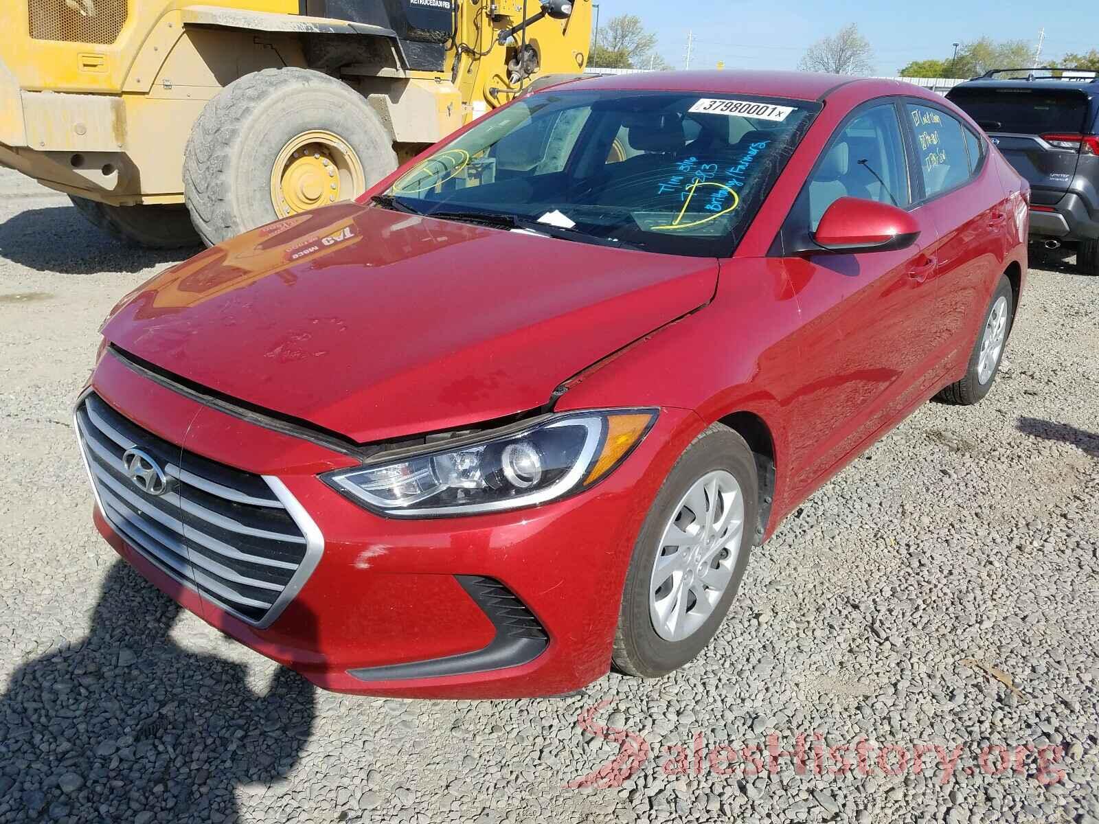 5NPD74LF2HH155278 2017 HYUNDAI ELANTRA