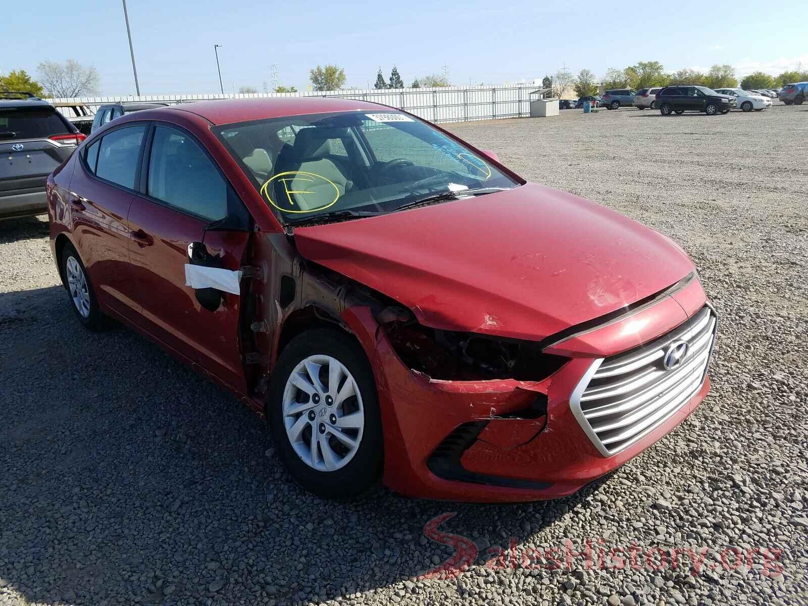 5NPD74LF2HH155278 2017 HYUNDAI ELANTRA