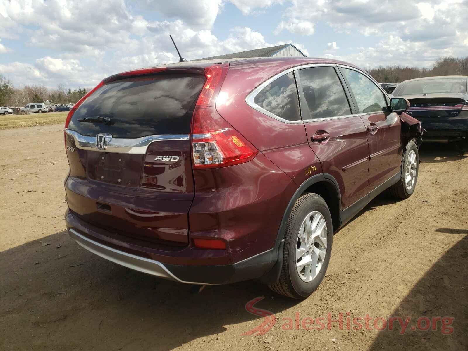 5J6RM4H54GL002839 2016 HONDA CRV