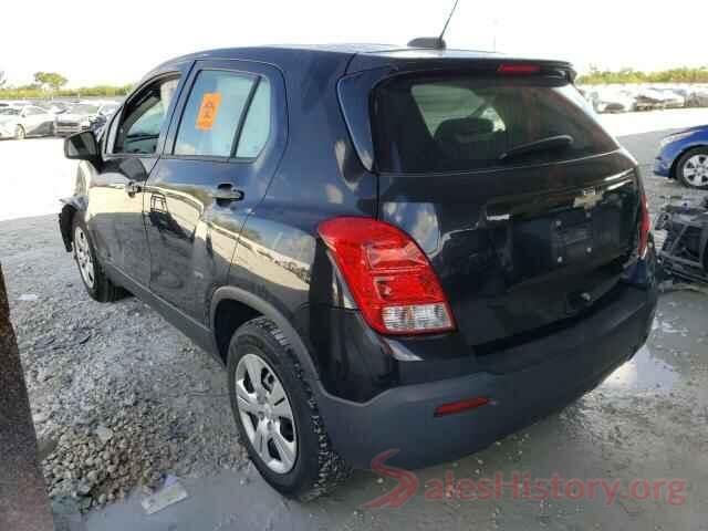 KL7CJKSB5GB615515 2016 CHEVROLET TRAX