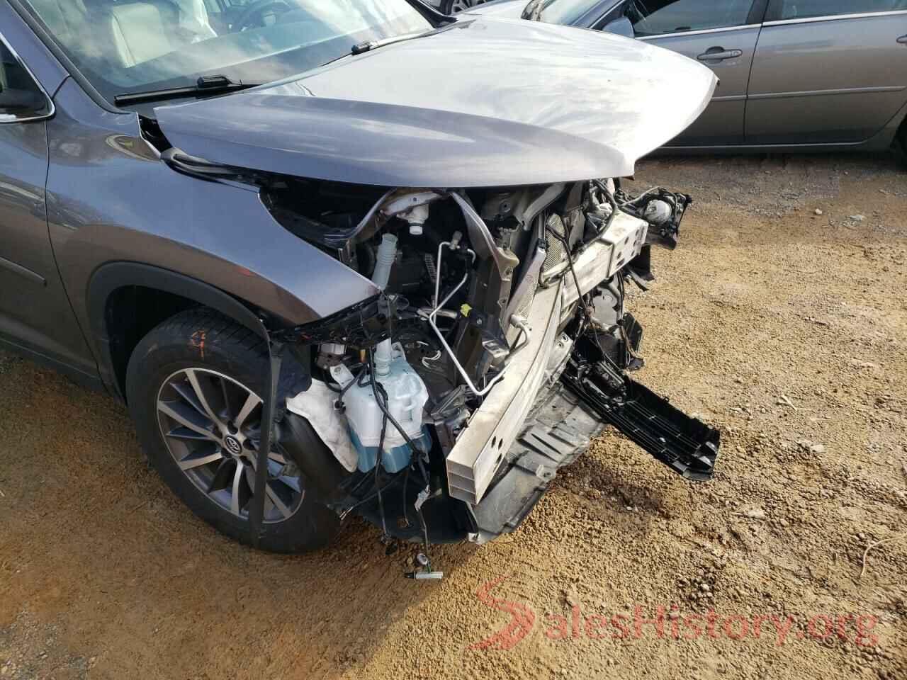 5TDJZRFH0KS571127 2019 TOYOTA HIGHLANDER