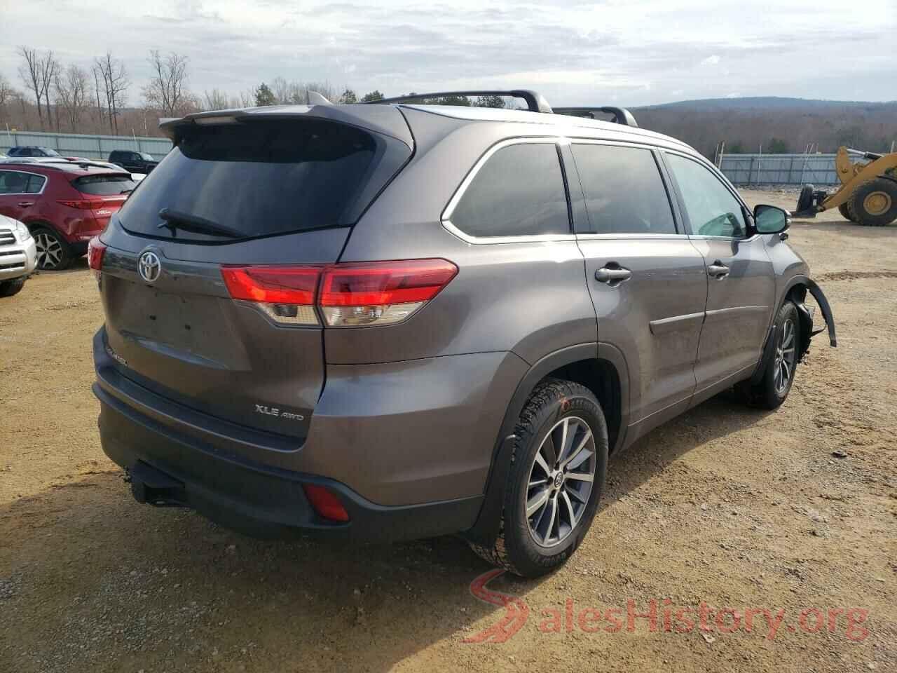 5TDJZRFH0KS571127 2019 TOYOTA HIGHLANDER