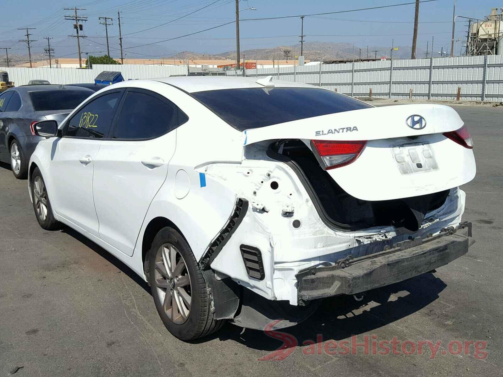 5NPDH4AE9GH734046 2016 HYUNDAI ELANTRA