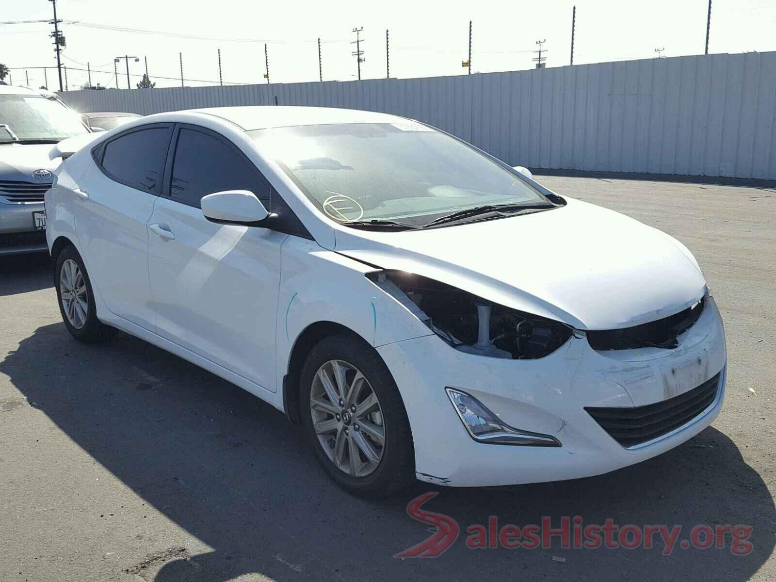 5NPDH4AE9GH734046 2016 HYUNDAI ELANTRA