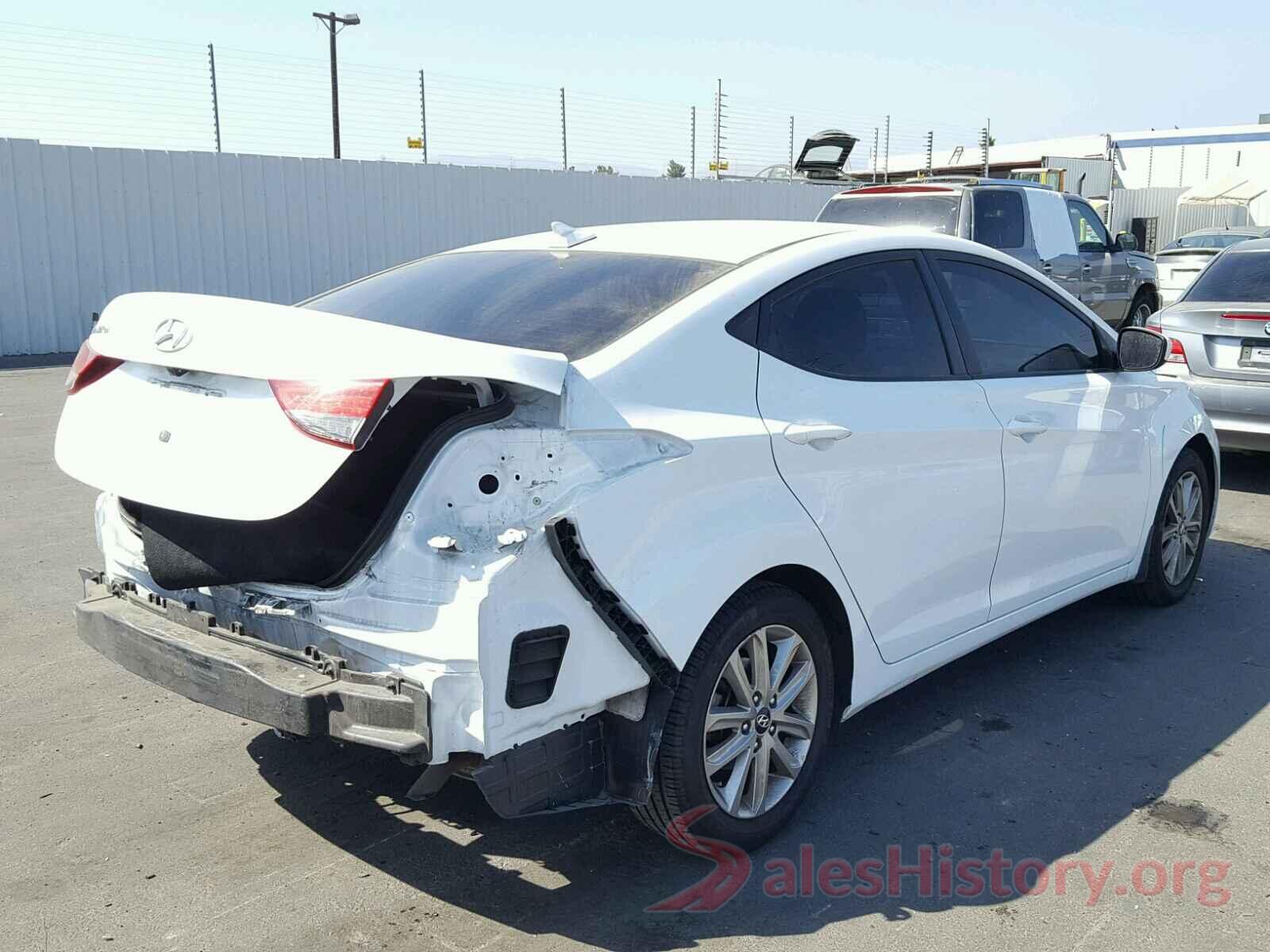 5NPDH4AE9GH734046 2016 HYUNDAI ELANTRA