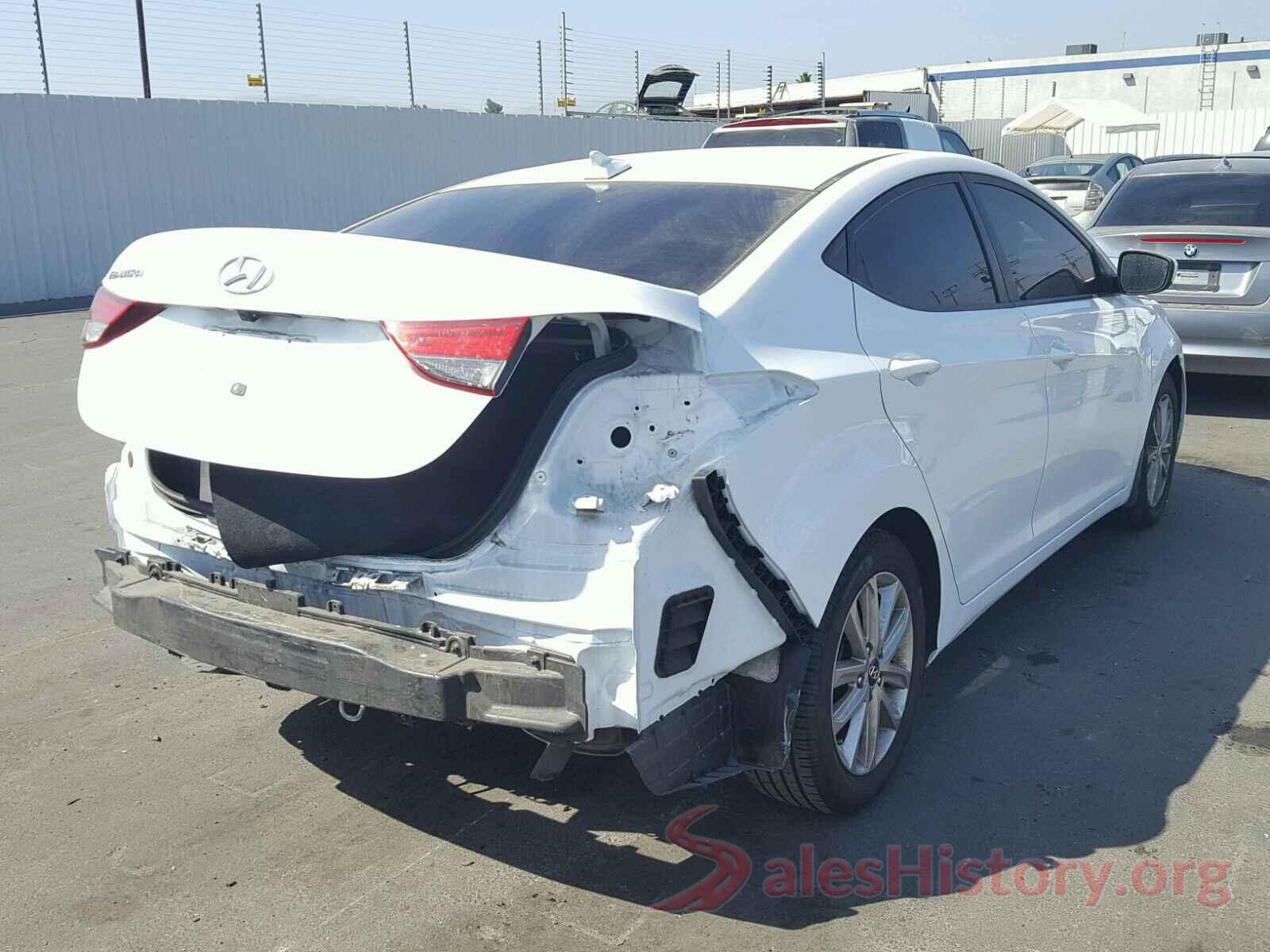 5NPDH4AE9GH734046 2016 HYUNDAI ELANTRA