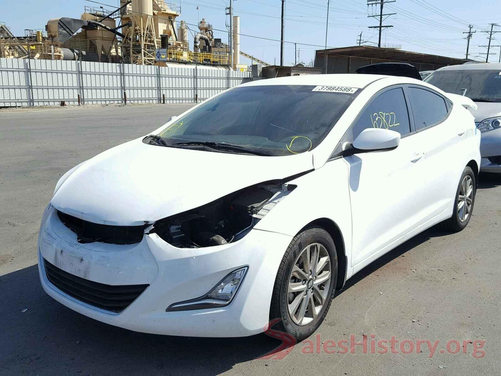 5NPDH4AE9GH734046 2016 HYUNDAI ELANTRA