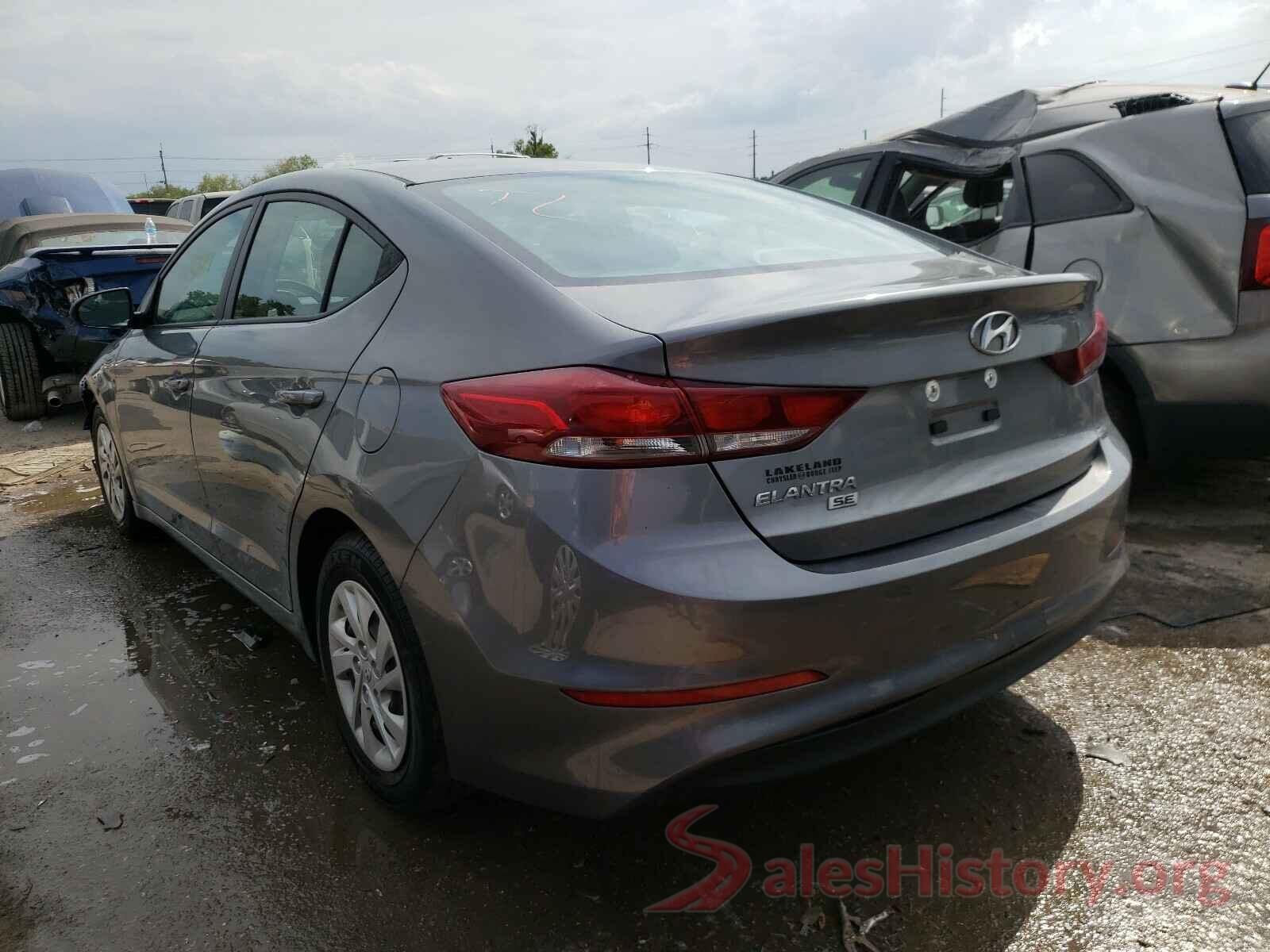 5NPD74LF3JH325539 2018 HYUNDAI ELANTRA