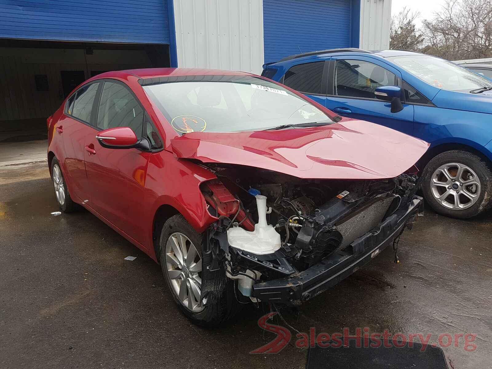 KNAFX4A61G5454039 2016 KIA FORTE