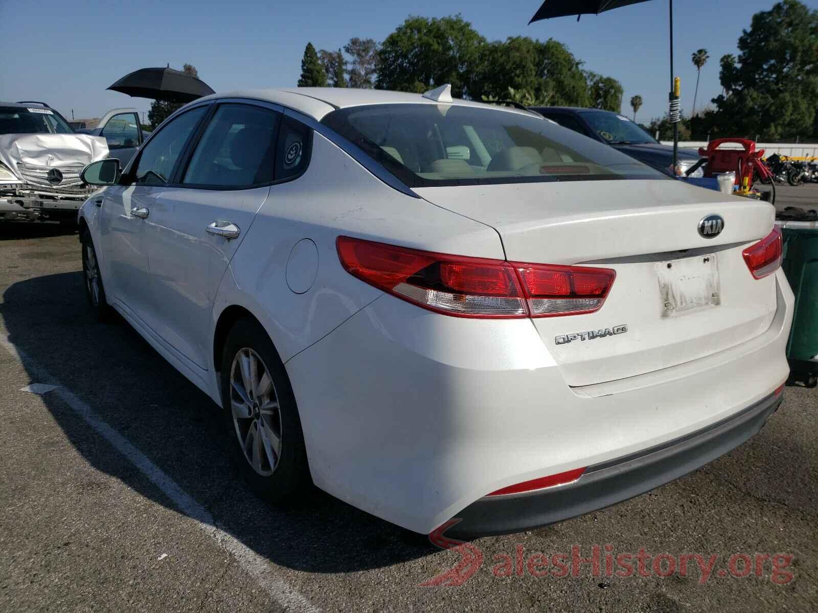 5XXGT4L33GG054310 2016 KIA OPTIMA