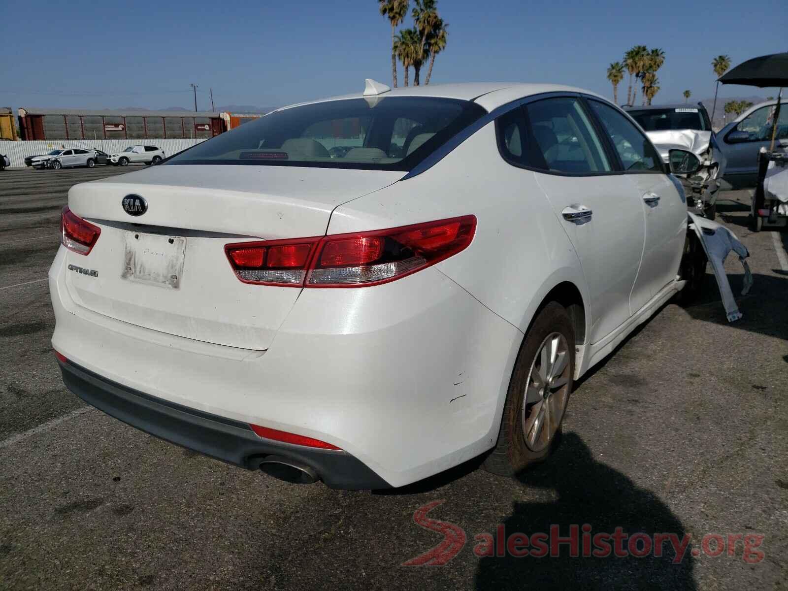 5XXGT4L33GG054310 2016 KIA OPTIMA