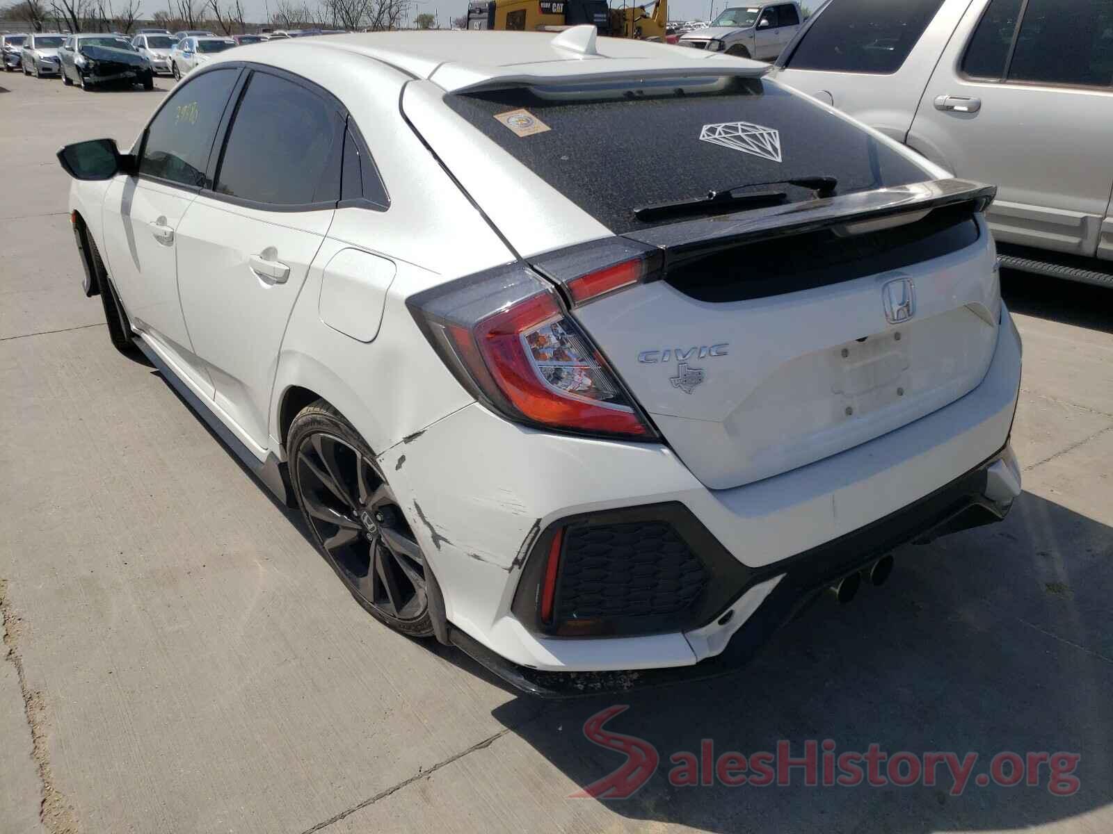 SHHFK7H43KU207831 2019 HONDA CIVIC