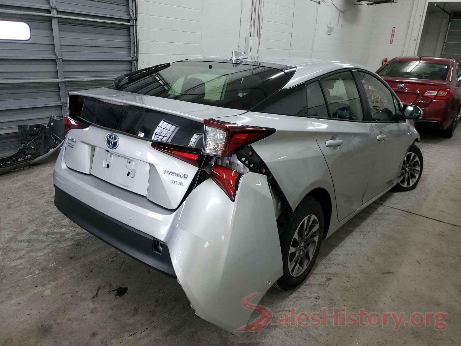 JTDKARFU0L3107802 2020 TOYOTA PRIUS