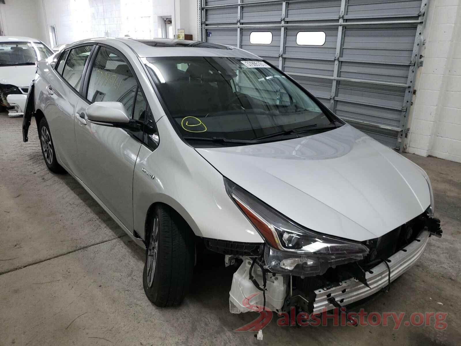 JTDKARFU0L3107802 2020 TOYOTA PRIUS