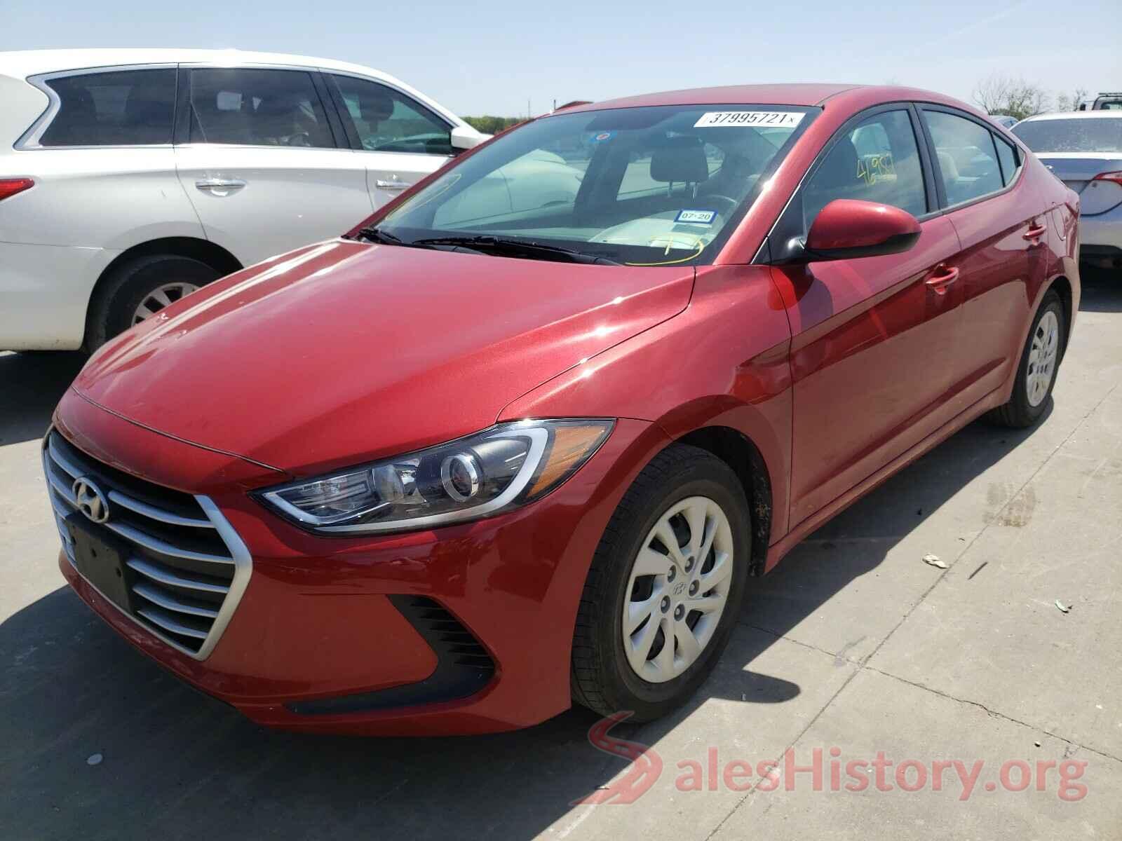 5NPD74LFXJH294676 2018 HYUNDAI ELANTRA